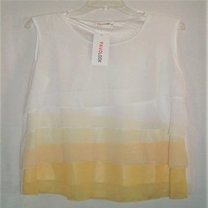 NWT FavoLook Tiered Ombre Tunic Blouse